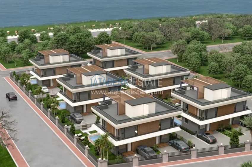 Start of sales! New project of villa complex in the picturesque neighborhood of Ayas-Mersin 1