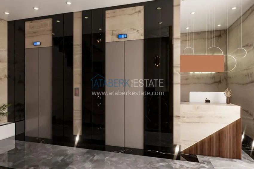 Purchase Office space in a business center in the business part of Alanya — Kucukhasbahce district 1 