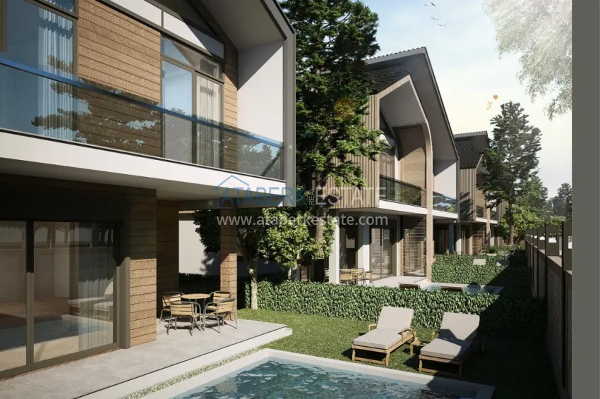 A new project in Antalya is a luxury cottage complex in the picturesque Dosemealti area. Citizenship property 10 