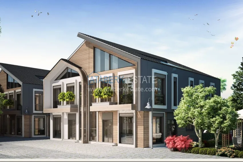 A new project in Antalya is a luxury cottage complex in the picturesque Dosemealti area. Citizenship property 11 