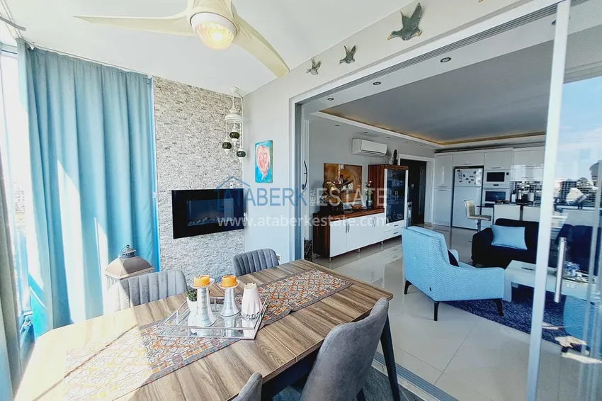 Purchase Duplex penthouse in Alanya, Tosmur district. Real estate for residence permit 11