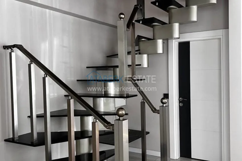 Purchase Duplex apartment in picturesque Kargicak, Alanya - furniture, sauna, jacuzzi and sea view 13