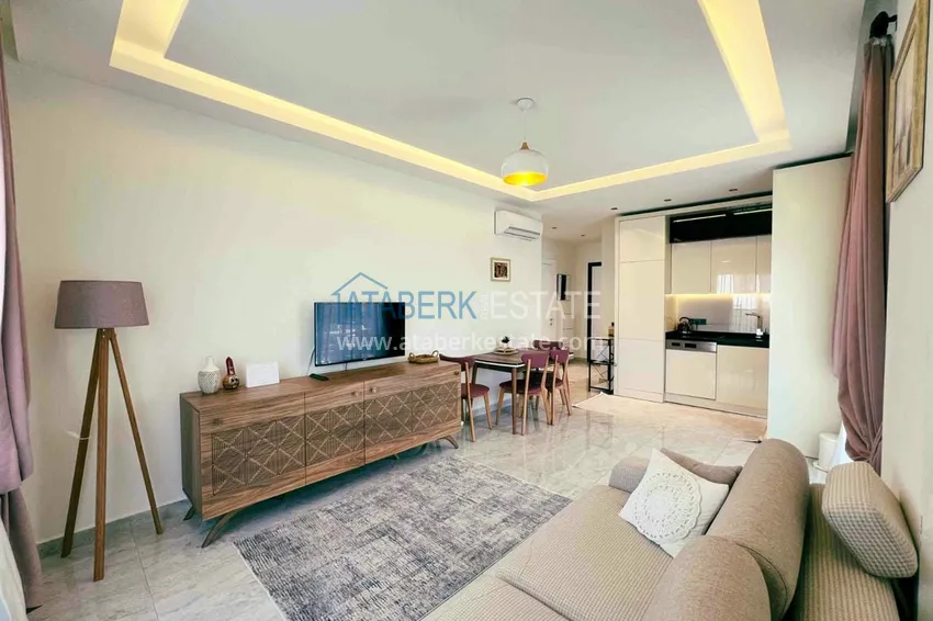 Purchase  Apartment in the center of Alanya in a new residential complex - Cleopatra Beach area 8 