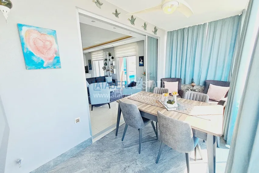 Purchase Duplex penthouse in Alanya, Tosmur district. Real estate for residence permit 13