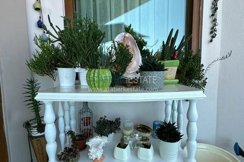 Purchase Garden duplex overlooking the sea and the fortress in the center of Alanya — suitable for citizenship and residence permits 15 