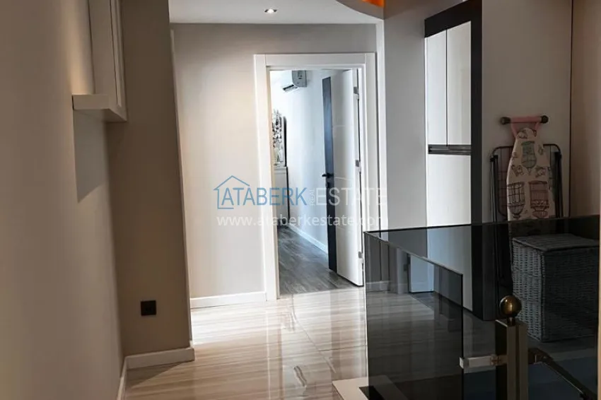 Purchase Duplex apartment in picturesque Kargicak, Alanya - furniture, sauna, jacuzzi and sea view 14