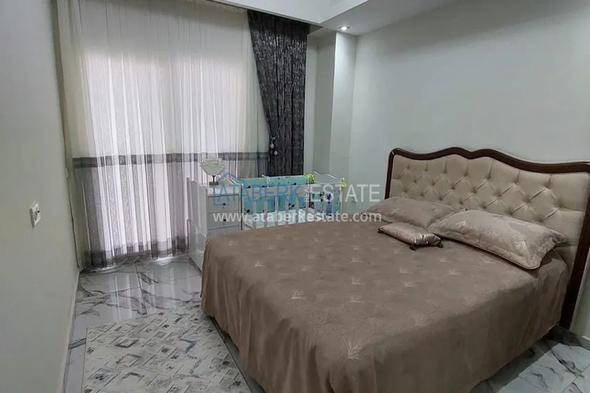 Purchase Turnkey two-room apartment with glazed balcony in Alanya, Avsallar district 15 