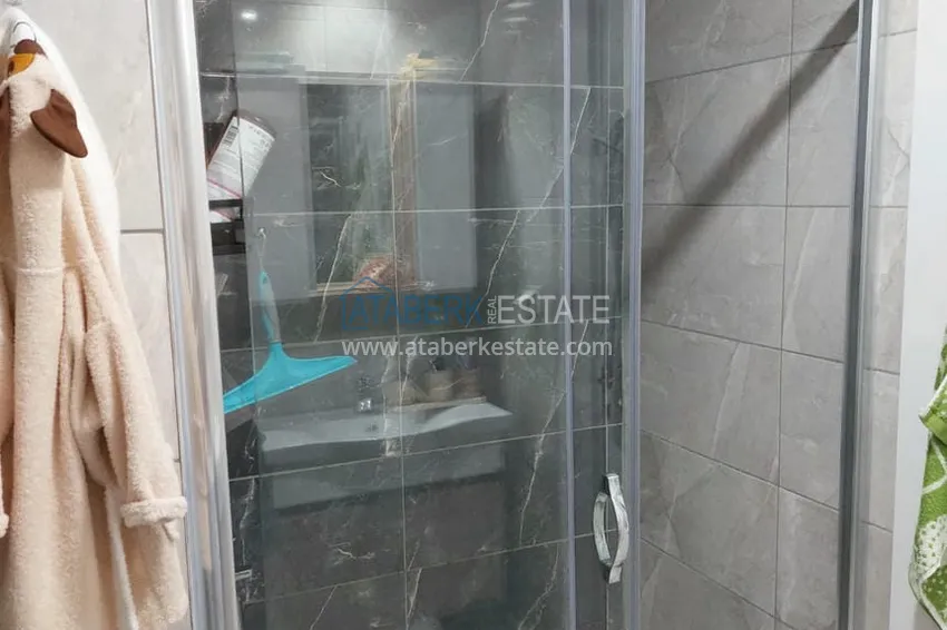 Purchase Turnkey two-room apartment with glazed balcony in Alanya, Avsallar district 16 