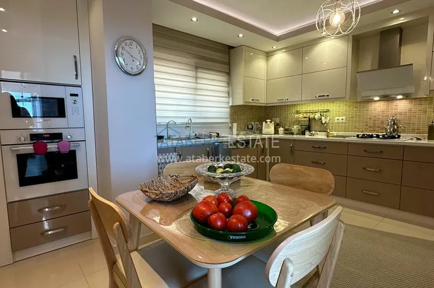 Purchase Garden duplex overlooking the sea and the fortress in the center of Alanya — suitable for citizenship and residence permits 19 