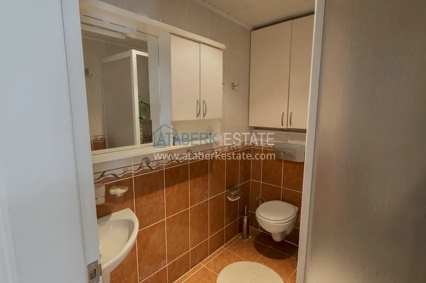 Purchase  Apartment 2+1 with furniture, glazed balcony and sea view, Alanya center 16 