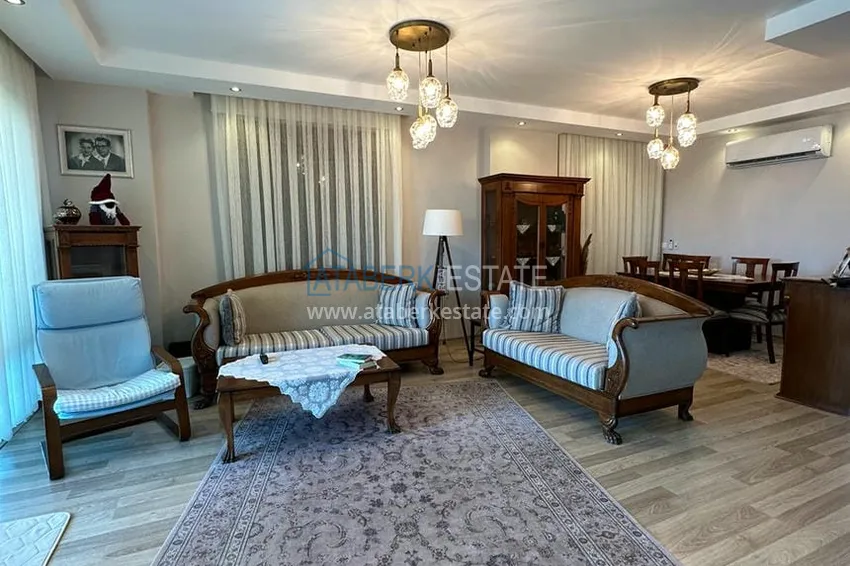 Purchase Garden duplex overlooking the sea and the fortress in the center of Alanya — suitable for citizenship and residence permits 1 