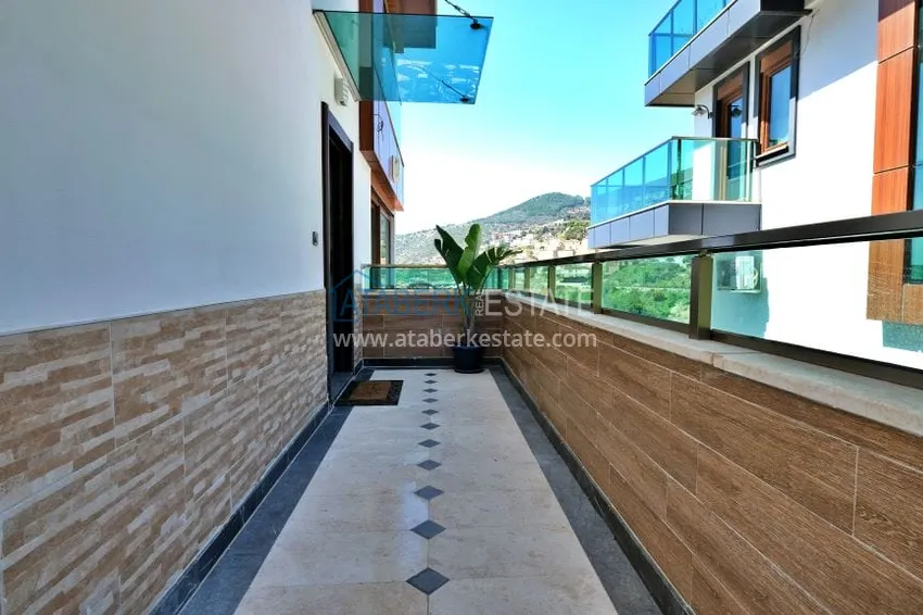 Purchase Exclusive flat with panoramic sea view in the centre of Alanya - 200 meters Cleopatra beach 1 