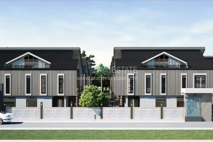 A new project in Antalya is a luxury cottage complex in the picturesque Dosemealti area. Citizenship property 2 