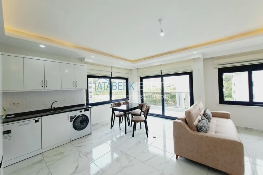Purchase Apartment 1 + 1 with a fine finish in a low-rise residential complex, Avsallar district - Alanya 2 