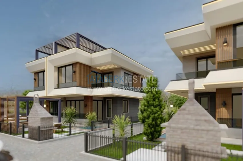 Start of sales! New project of villa complex in the picturesque neighborhood of Ayas-Mersin 3
