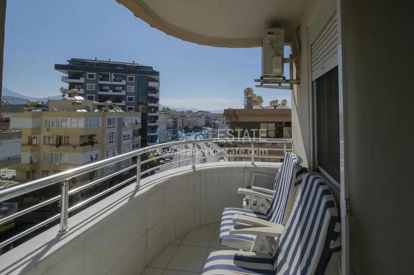 Purchase  Apartment 2+1 with furniture, glazed balcony and sea view, Alanya center 19 