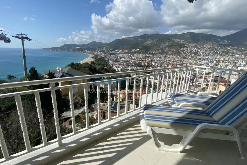 Purchase Exclusive flat with panoramic sea view in the centre of Alanya - 200 meters Cleopatra beach 23 