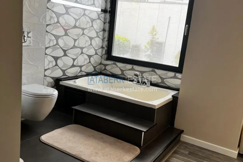 Purchase Duplex apartment in picturesque Kargicak, Alanya - furniture, sauna, jacuzzi and sea view 25