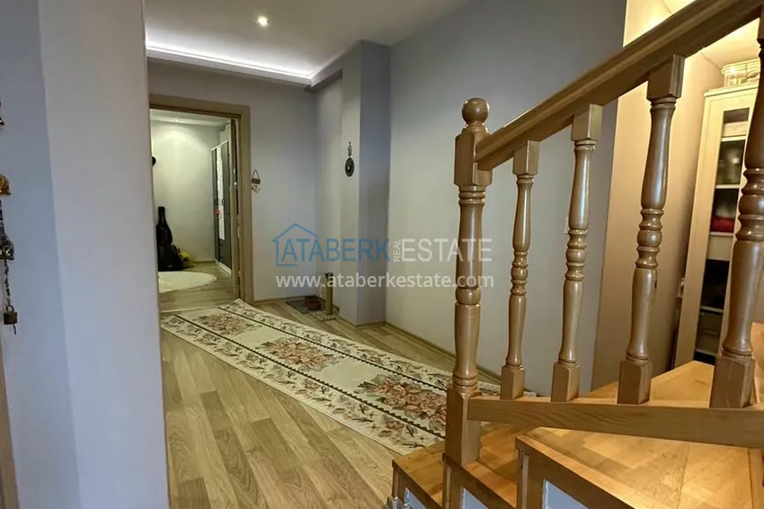Purchase Garden duplex overlooking the sea and the fortress in the center of Alanya — suitable for citizenship and residence permits 29 