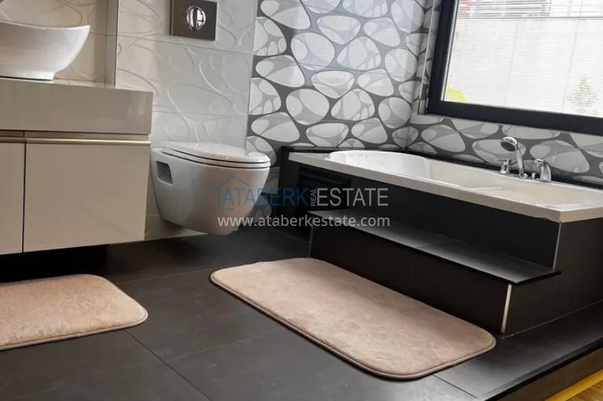 Purchase Duplex apartment in picturesque Kargicak, Alanya - furniture, sauna, jacuzzi and sea view 27