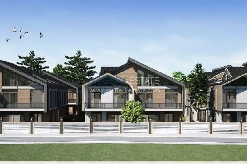 A new project in Antalya is a luxury cottage complex in the picturesque Dosemealti area. Citizenship property 3 