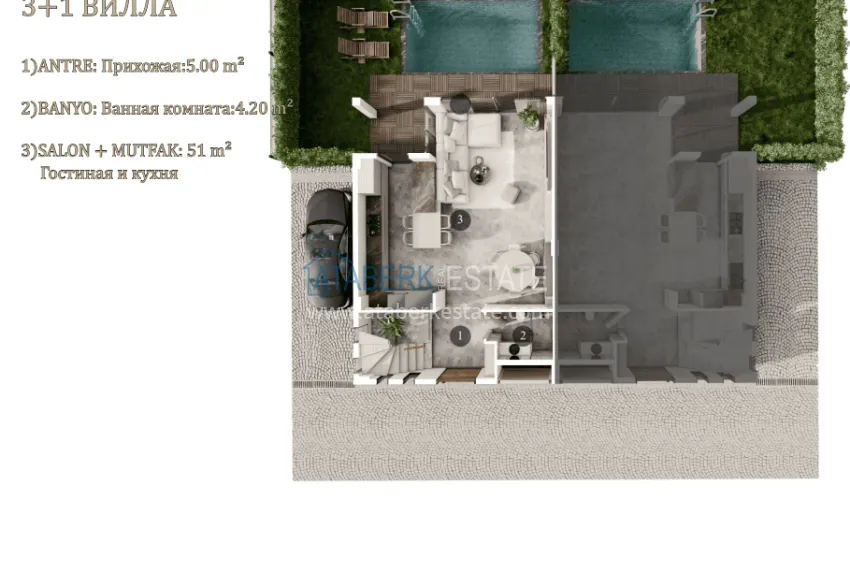 Buy cheap A new project in Antalya is a luxury cottage complex in the picturesque Dosemealti area. Citizenship property 1 