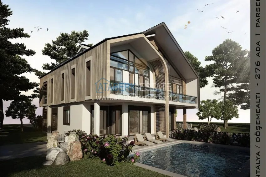 A new project in Antalya is a luxury cottage complex in the picturesque Dosemealti area. Citizenship property 19 