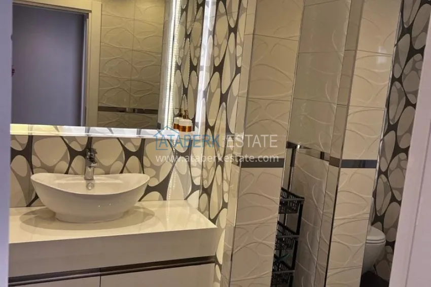 Purchase Duplex apartment in picturesque Kargicak, Alanya - furniture, sauna, jacuzzi and sea view 32