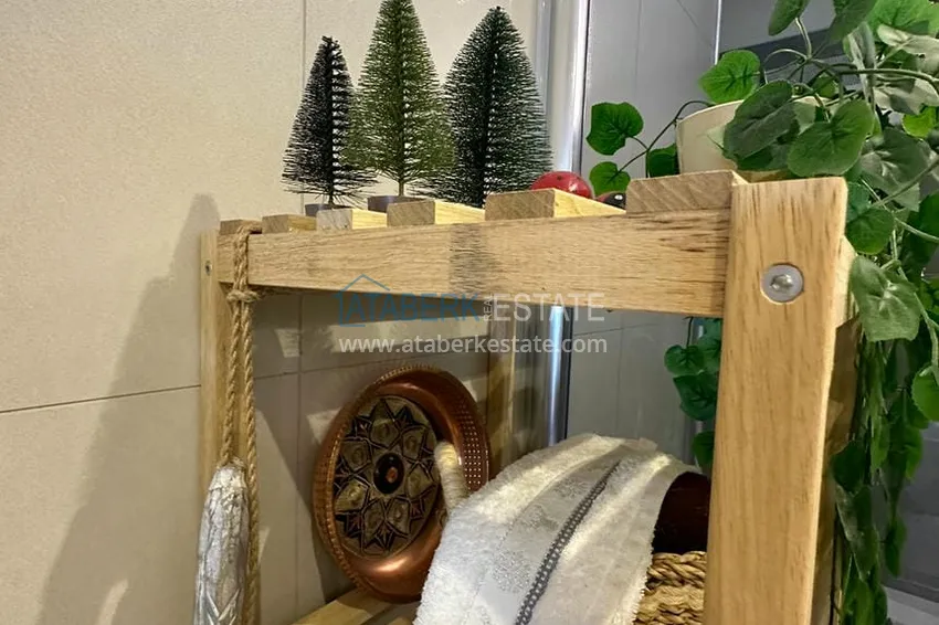 Purchase Garden duplex overlooking the sea and the fortress in the center of Alanya — suitable for citizenship and residence permits 33 