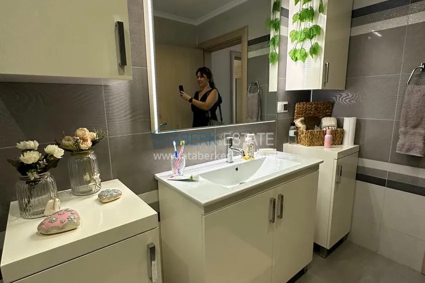 Purchase Garden duplex overlooking the sea and the fortress in the center of Alanya — suitable for citizenship and residence permits 34 