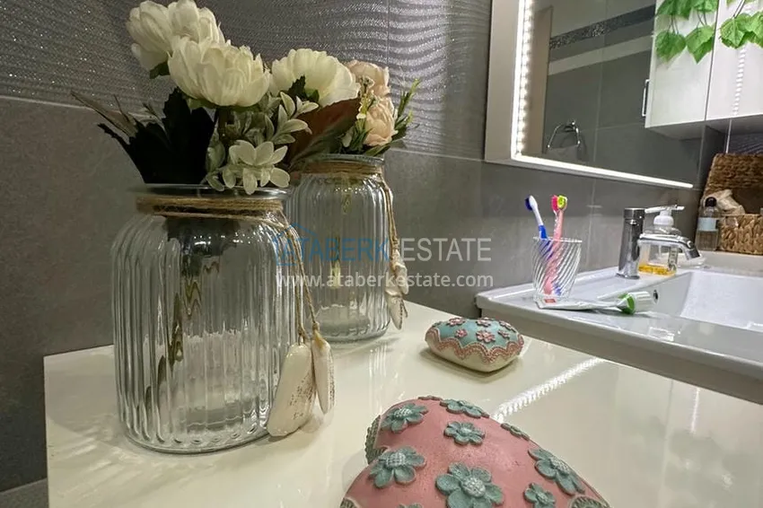 Purchase Garden duplex overlooking the sea and the fortress in the center of Alanya — suitable for citizenship and residence permits 36 