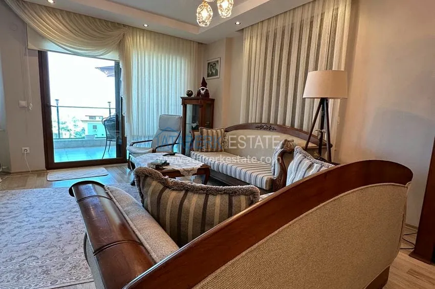 Purchase Garden duplex overlooking the sea and the fortress in the center of Alanya — suitable for citizenship and residence permits 3 