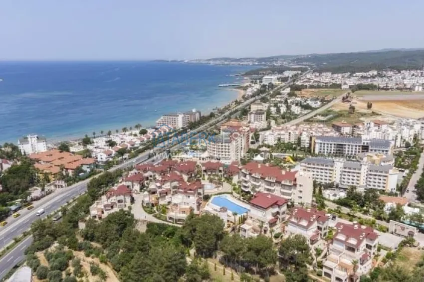 Duplex apartment with furniture, separate kitchen and sea view - Alanya, Turkler district 3 