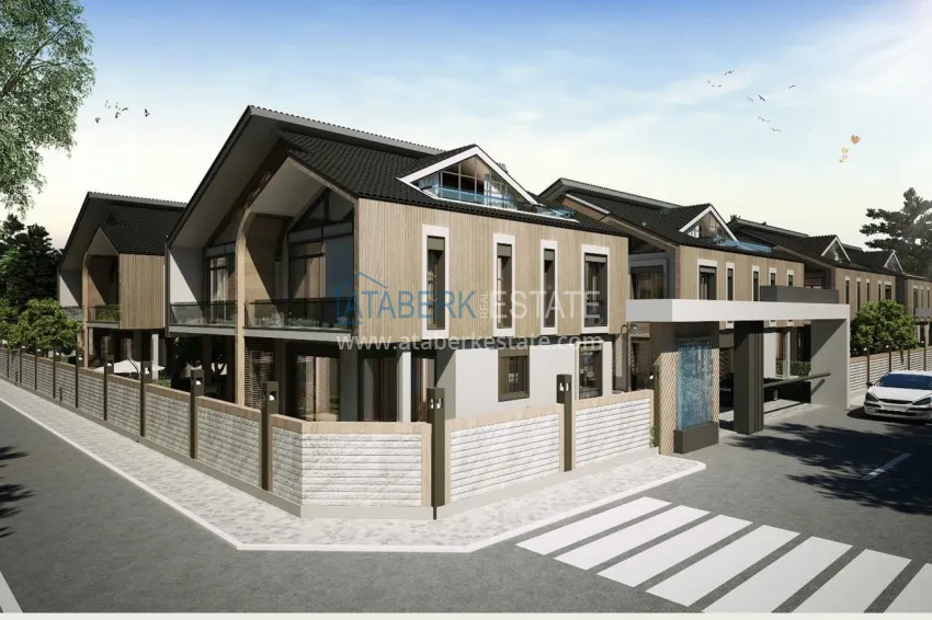 A new project in Antalya is a luxury cottage complex in the picturesque Dosemealti area. Citizenship property 4 