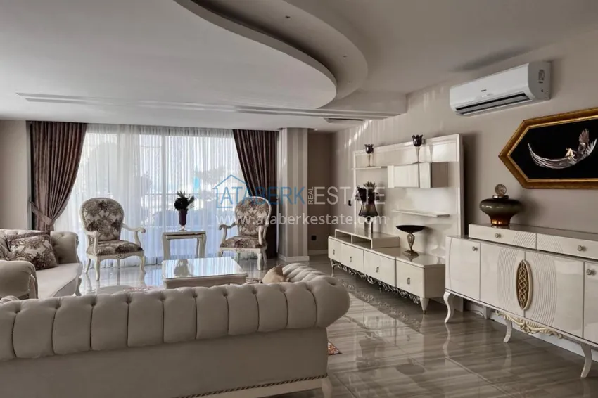 Purchase Duplex apartment in picturesque Kargicak, Alanya - furniture, sauna, jacuzzi and sea view 3