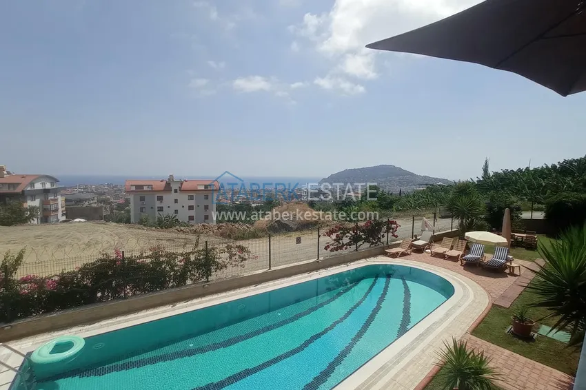Purchase Garden duplex overlooking the sea and the fortress in the center of Alanya — suitable for citizenship and residence permits 41 