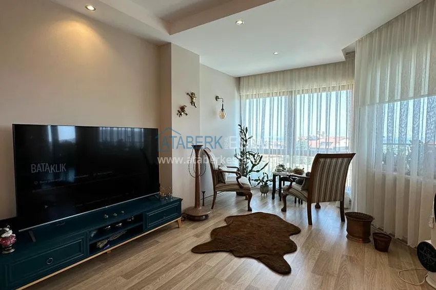 Purchase Garden duplex overlooking the sea and the fortress in the center of Alanya — suitable for citizenship and residence permits 4 