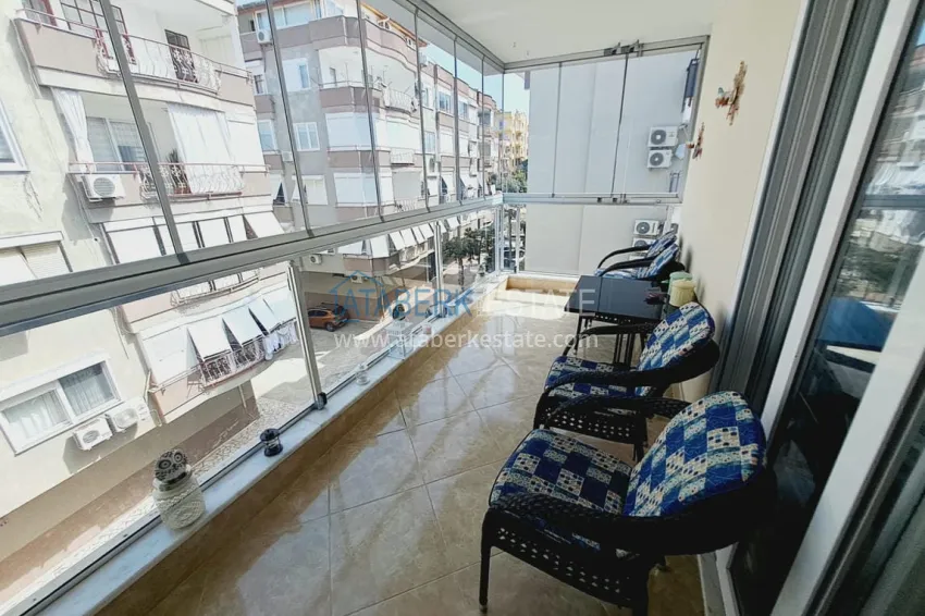 Purchase Furnished penthouses with glazed balconies in the center of Alanya - Cleopatra beach area 4 
