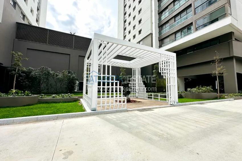 Apartment with a separate kitchen, dressing room and sea view in a premium complex — Antalya, Kepez 4 