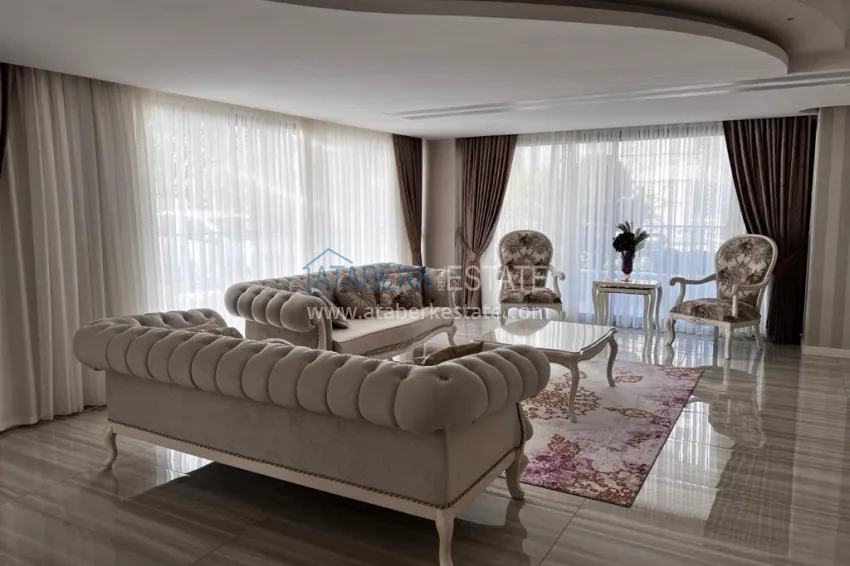 Purchase Duplex apartment in picturesque Kargicak, Alanya - furniture, sauna, jacuzzi and sea view 4