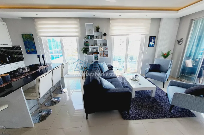 Purchase Duplex penthouse in Alanya, Tosmur district. Real estate for residence permit 4