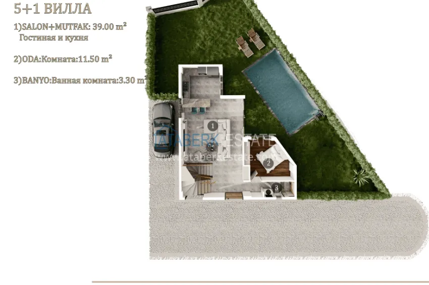 Buy cheap A new project in Antalya is a luxury cottage complex in the picturesque Dosemealti area. Citizenship property 5 