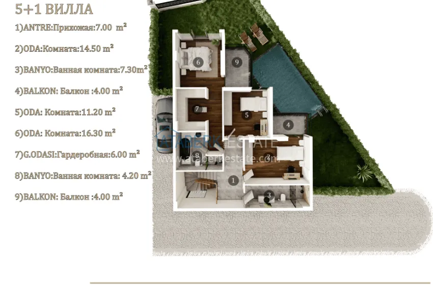 Buy cheap A new project in Antalya is a luxury cottage complex in the picturesque Dosemealti area. Citizenship property 6 