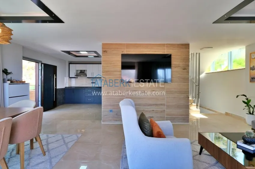 Exclusive flat with panoramic sea view in the centre of Alanya - 200 meters Cleopatra beach 5 