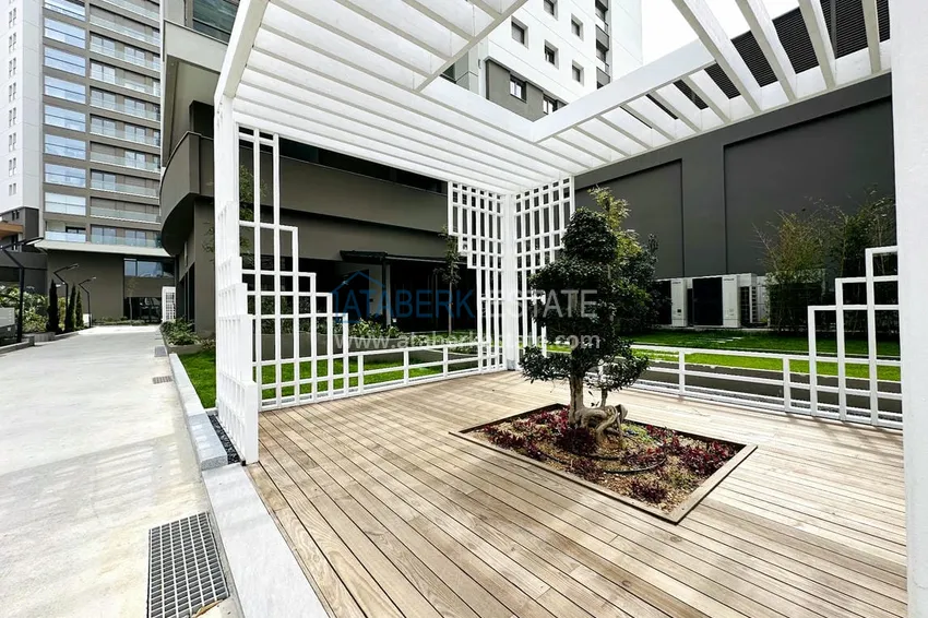 Apartment with a separate kitchen, dressing room and sea view in a premium complex — Antalya, Kepez 5 