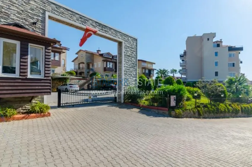 Duplex apartment with furniture, separate kitchen and sea view - Alanya, Turkler district 5 