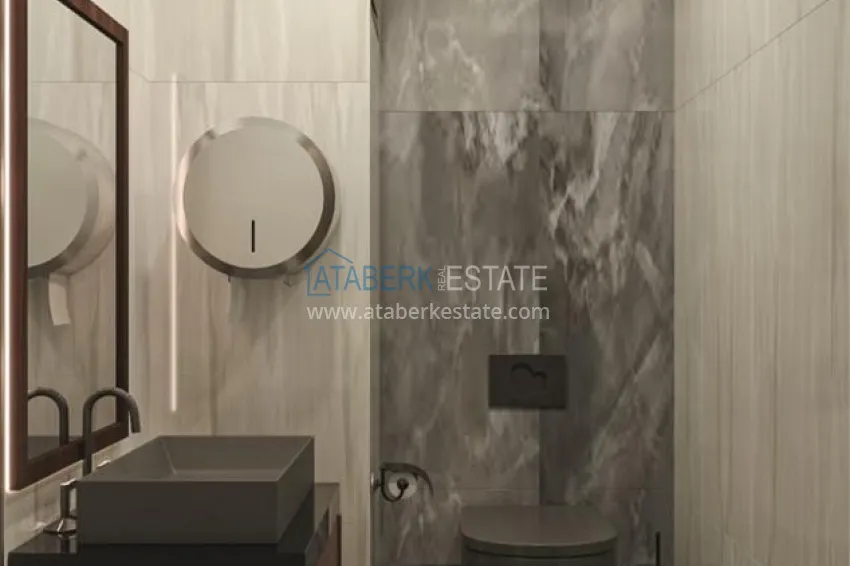 Purchase Office space in a business center in the business part of Alanya — Kucukhasbahce district 6 