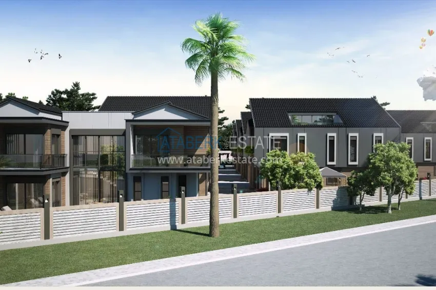 A new project in Antalya is a luxury cottage complex in the picturesque Dosemealti area. Citizenship property 6 