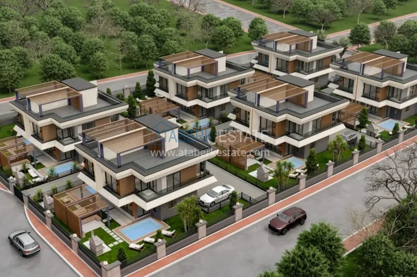 Start of sales! New project of villa complex in the picturesque neighborhood of Ayas-Mersin 6