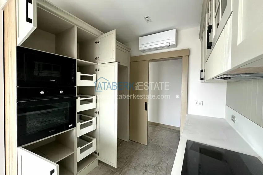 Purchase  Apartment with a separate kitchen, dressing room and sea view in a premium complex — Antalya, Kepez 7 